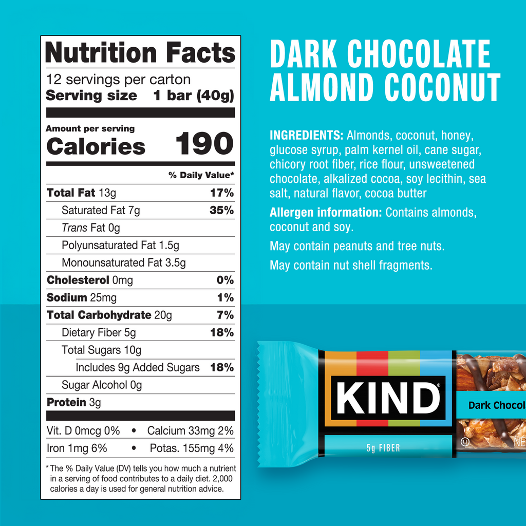 Dark Chocolate Almond Coconut
